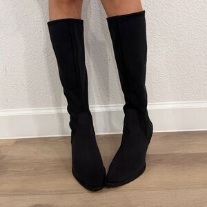 Donald J. Pliner Black Heeled Boots